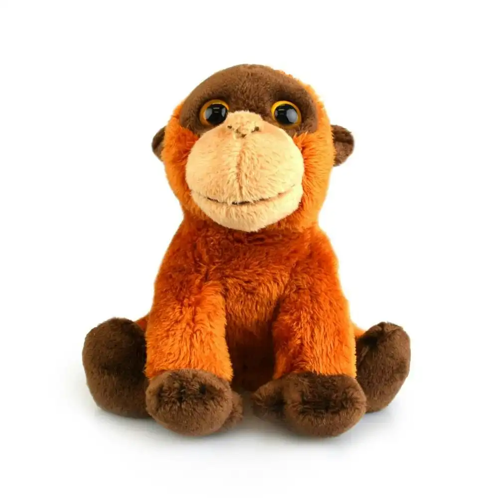 Lil Friends 15cm Orangutan Kids/Children/Toddler Soft Plush Animal Toy Red 3y+