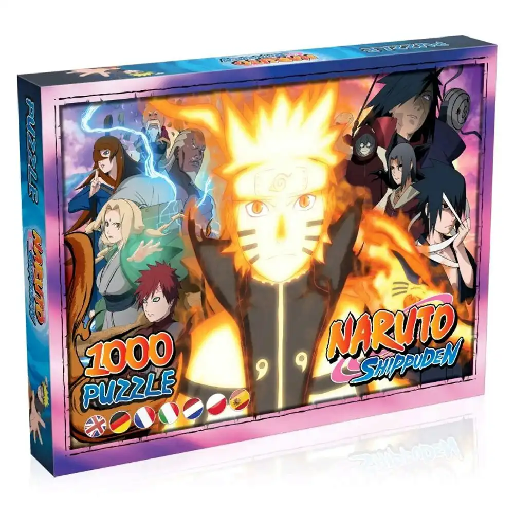 1000pc Naruto Shippuden 66.5cm Jigsaw Puzzle Kids/Teens 10y+ Educational Toy