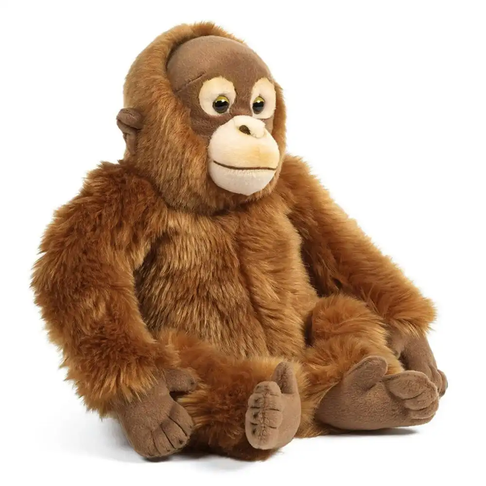 Living Nature Soft Orangutan 30cm Stuffed Animal Plush Baby/Infant/Children 0m+