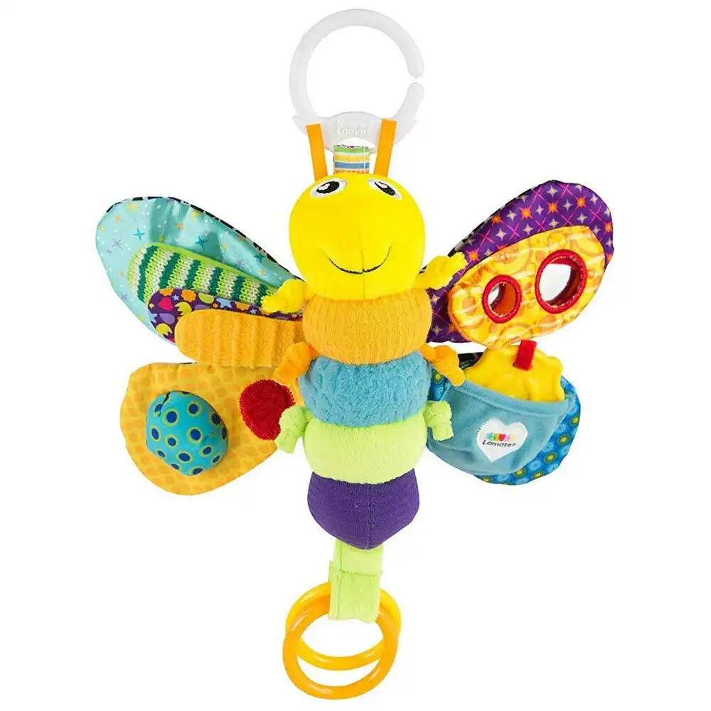 Lamaze Clip & Go Freddie the Firefly Baby 0-24m Educational Toy for Stroller/Bag