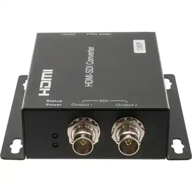 Doss Coaxial 1 HDMI to 2 SDI Video Audio Converter 3G-SDI/HD-SDI/SDI 1080p 60hz