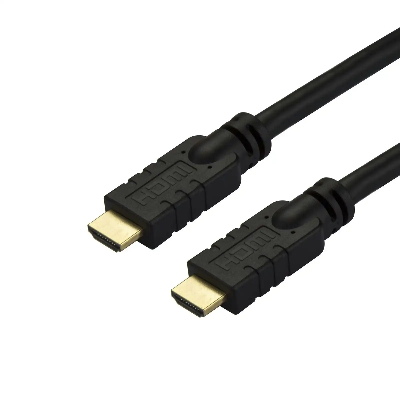 Star Tech 10M 4K 60Hz Active HDR Male/Male HDMI 2.0 Cable 18G CL2 f/ TV Black