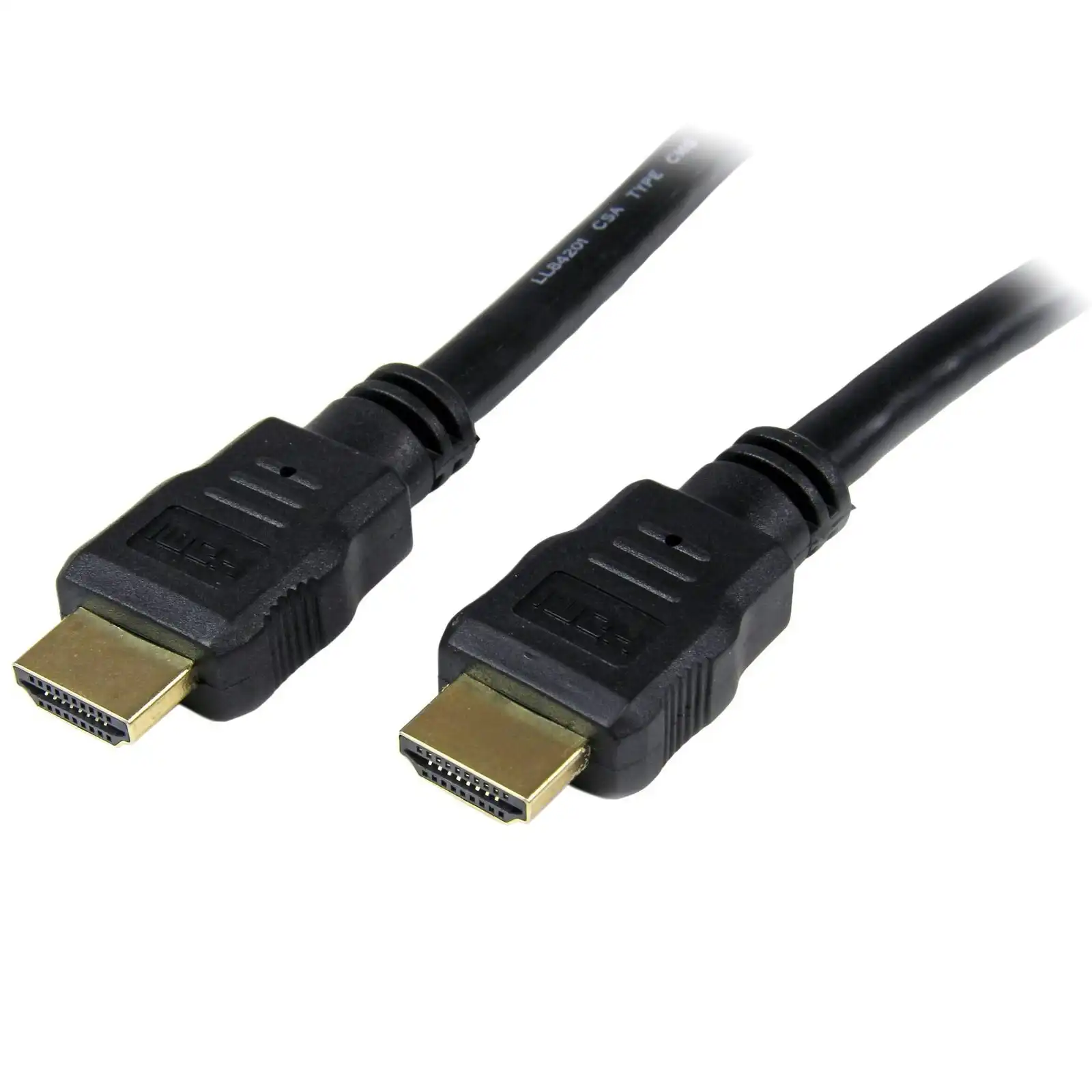 Star Tech 3M 4K/2K UHD Gold Plated Male/Male HDMI 1.4 Cable for HDTV/DVD Black