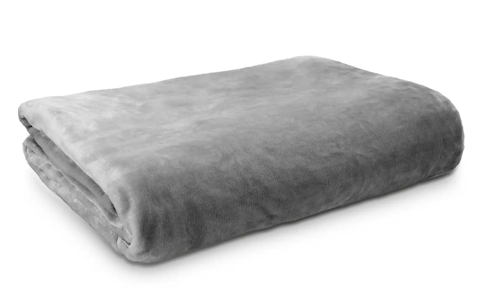 Ardor Boudoir Single Bed Lucia Luxury Home Plush Velvet Blanket Bedding Silver