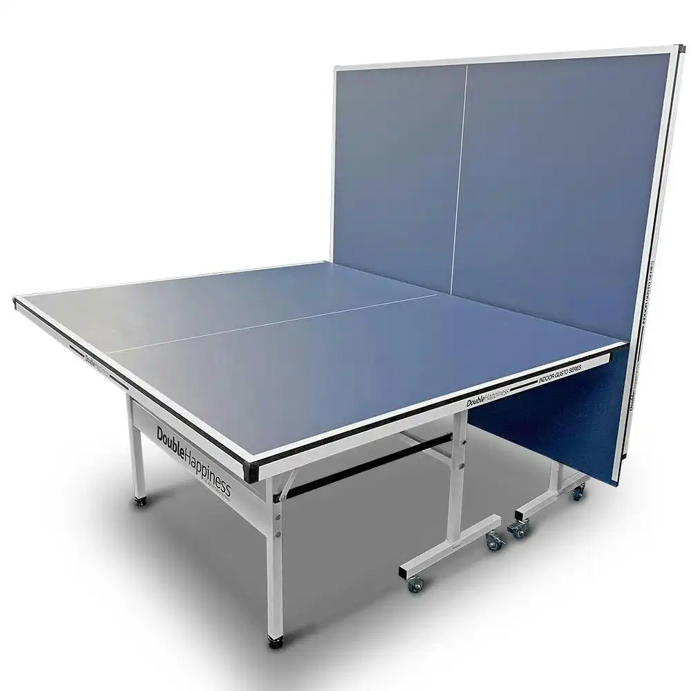 Double Happiness Indoor Premium 190 Table Tennis Ping Pong Table with Free Accessories Package