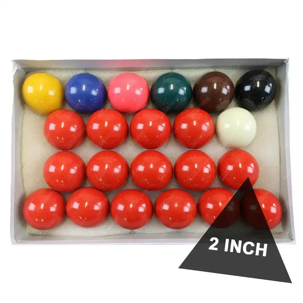 MACE Standard 2-inch Inch Billiard Snooker Ball Set 15 Reds Quality