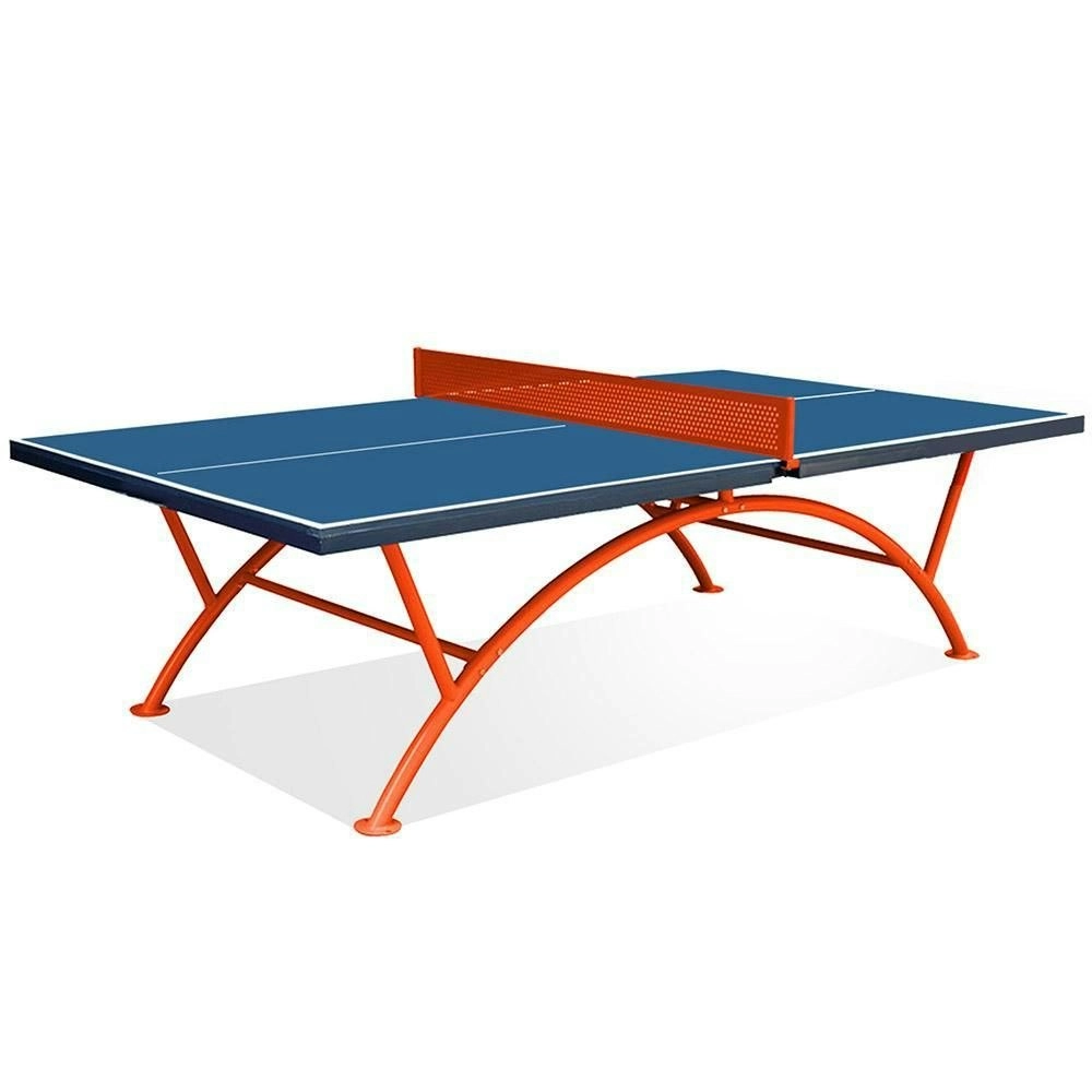 PRIMO PRO Size Upgraded Version Rainbow/Arc Frame Heavy Duty Outdoor Table Tennis/Ping Pong Table