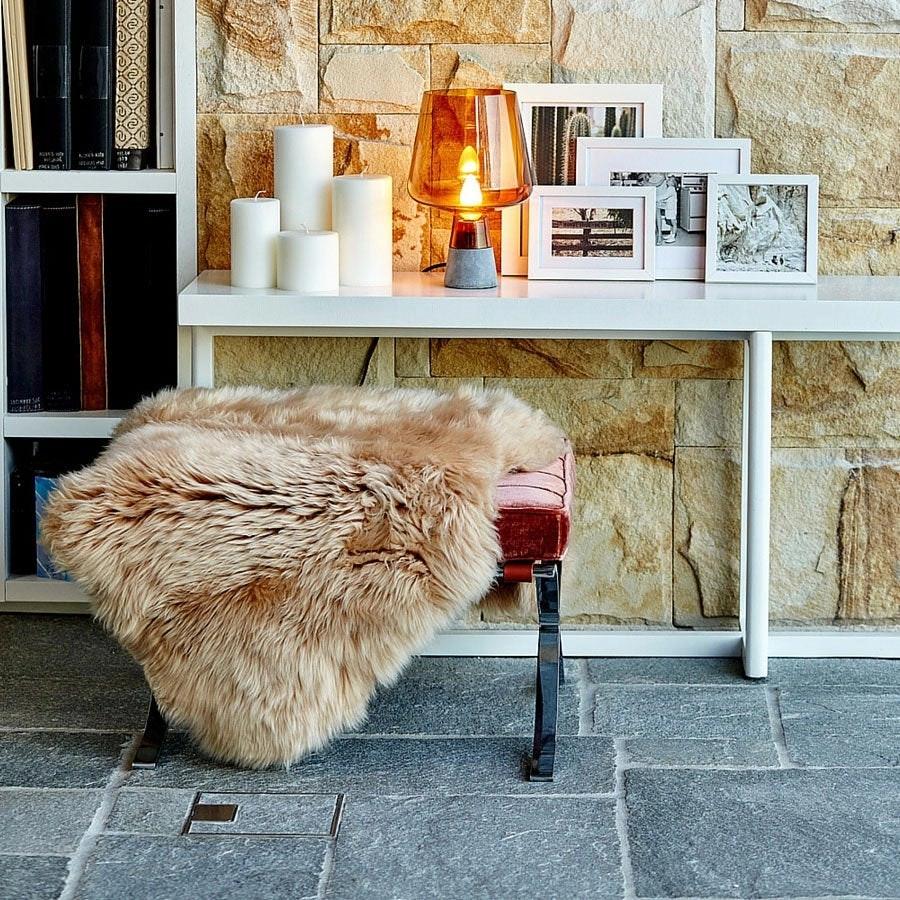 Merino Sheepskin Rug - Champagne