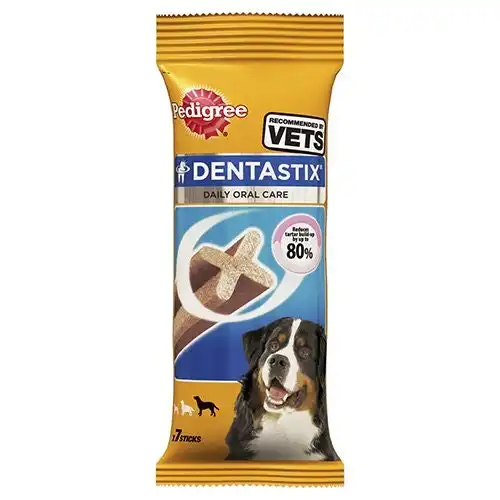 Pedigree Dentastix For Large Dogs 7 Sticks 270 Gm 2 Packs