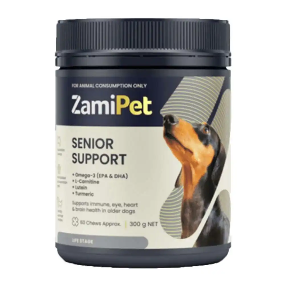 ZamiPet Senior Support Chews for Dogs 300 GM 60 Chews