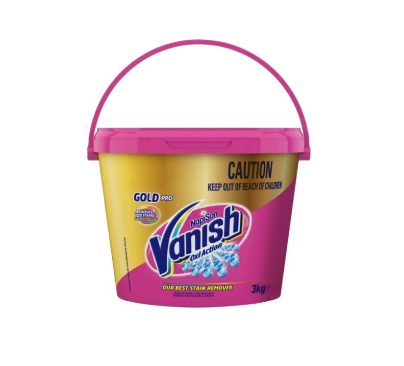 Vanish NapiSan Gold Pro Oxi Action Stain Remover Powder 3kg