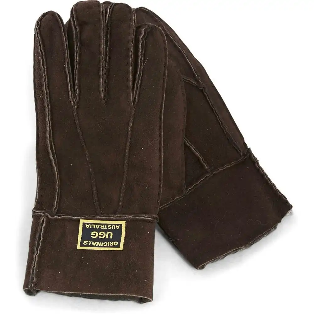 Original Ugg Australia Ladies Brown Gloves