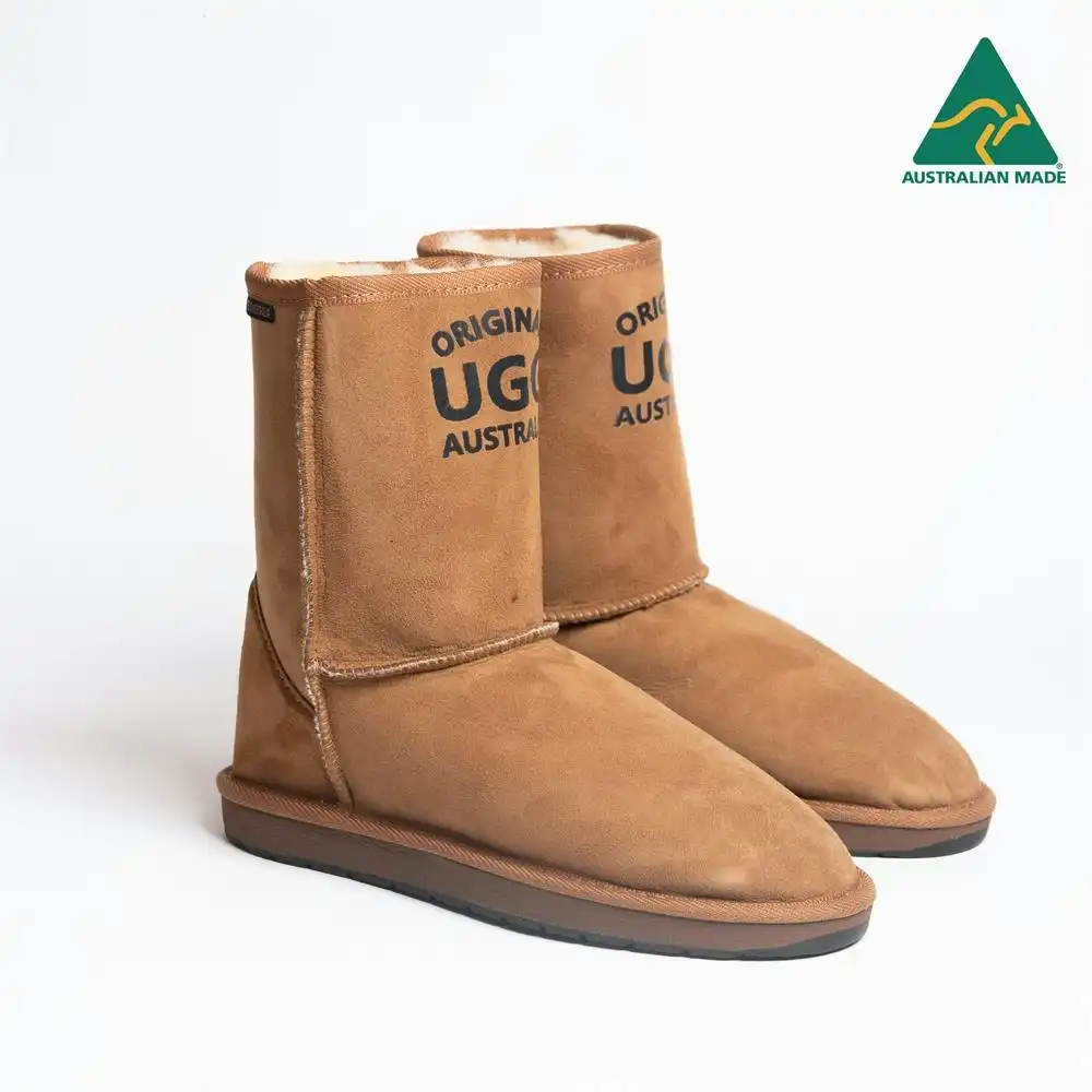 Original Ugg Australia Australian Made Short Classic Chestnut Print Ugg Boots