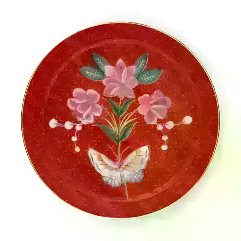 PIP Studio Blushing Birds Porcelain Red 9cm Tea Tip