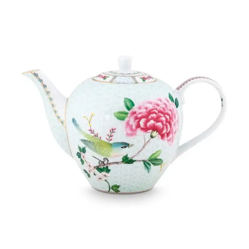 PIP Studio Blushing Birds Porcelain White 1.6L Tea Pot