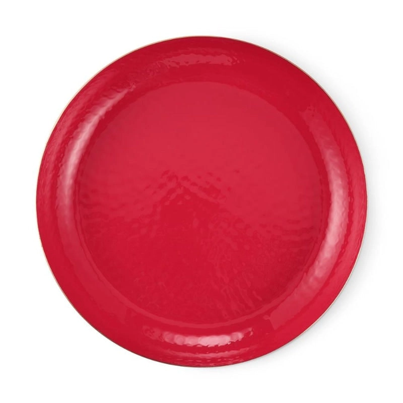 PIP Studio Enamelled Red 40cm Serving Tray