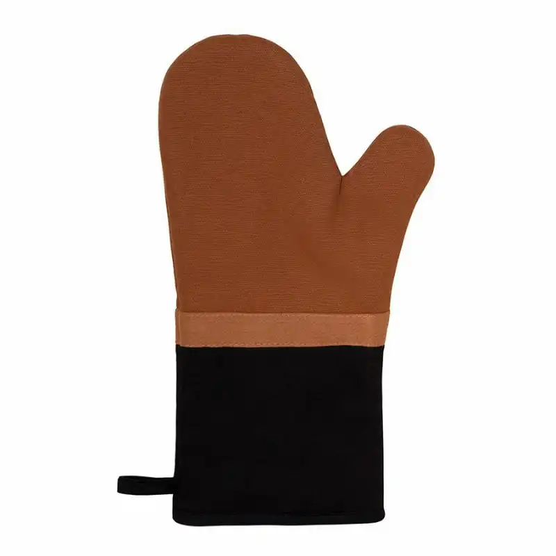 J.Elliot Selby Ginger and Black Oven Mitt