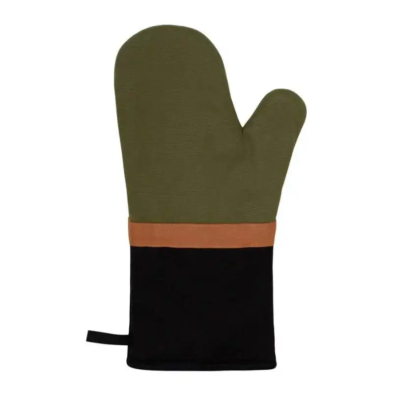 J.Elliot Selby Olive and Black Oven Mitt