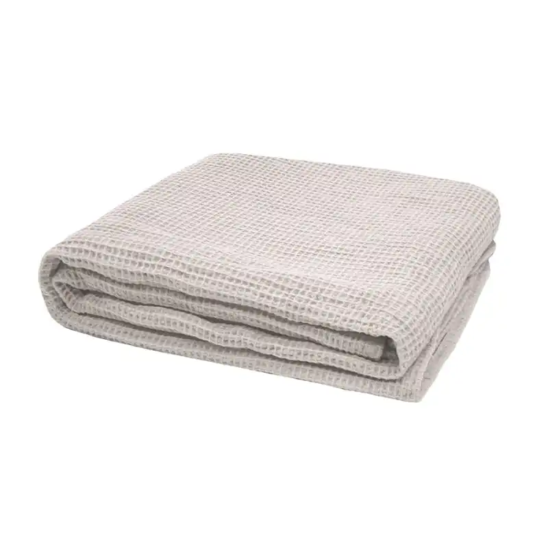 Bambury Waffle Pebble Throw