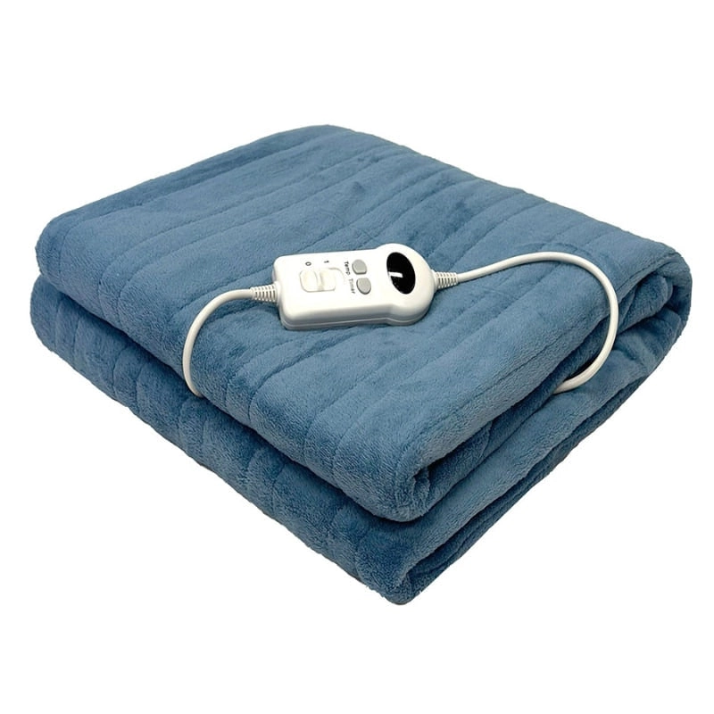 Bambury Blue Heated Throw