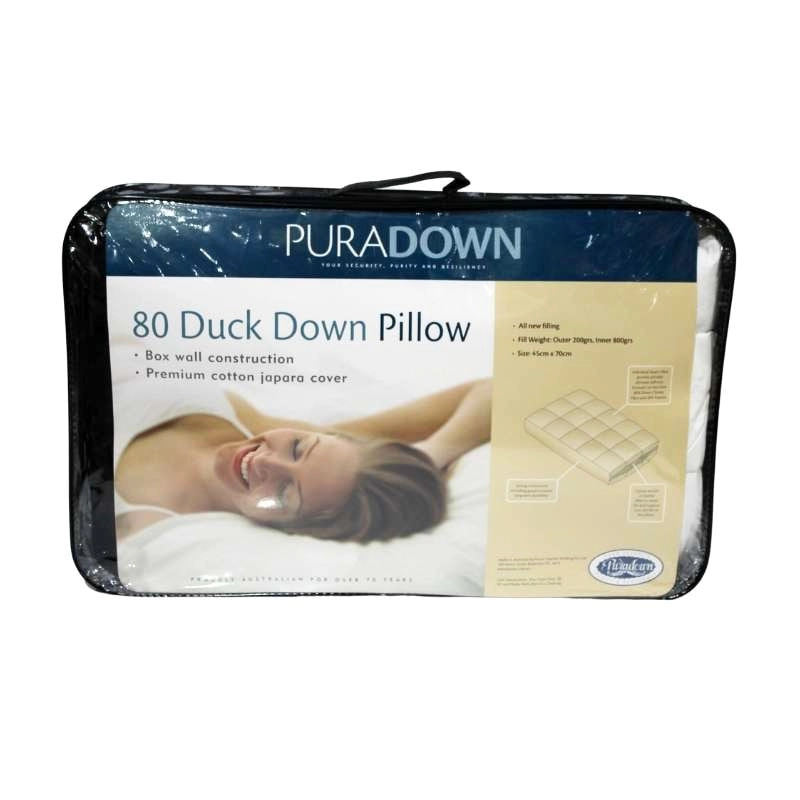 Puradown 80% Duck Down Chamber Pillow