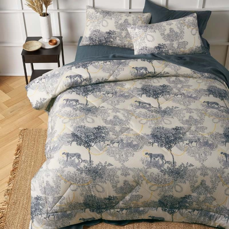 The Big Sleep Matteo Printed Microfibre 3 Piece Comforter Set