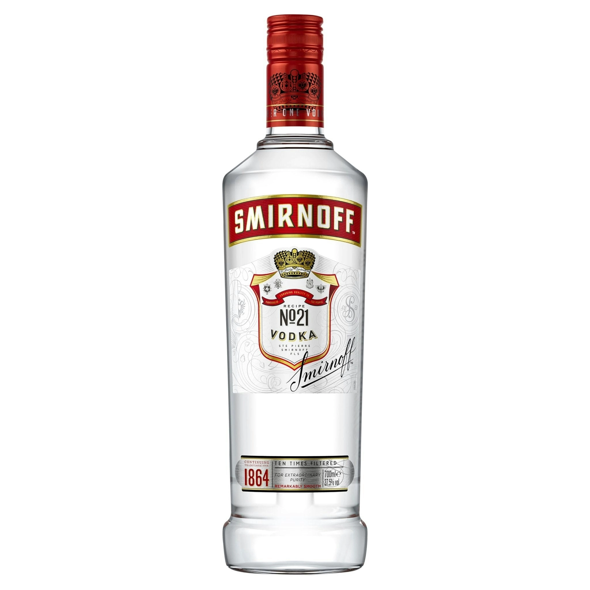 Smirnoff Red Vodka (700mL)