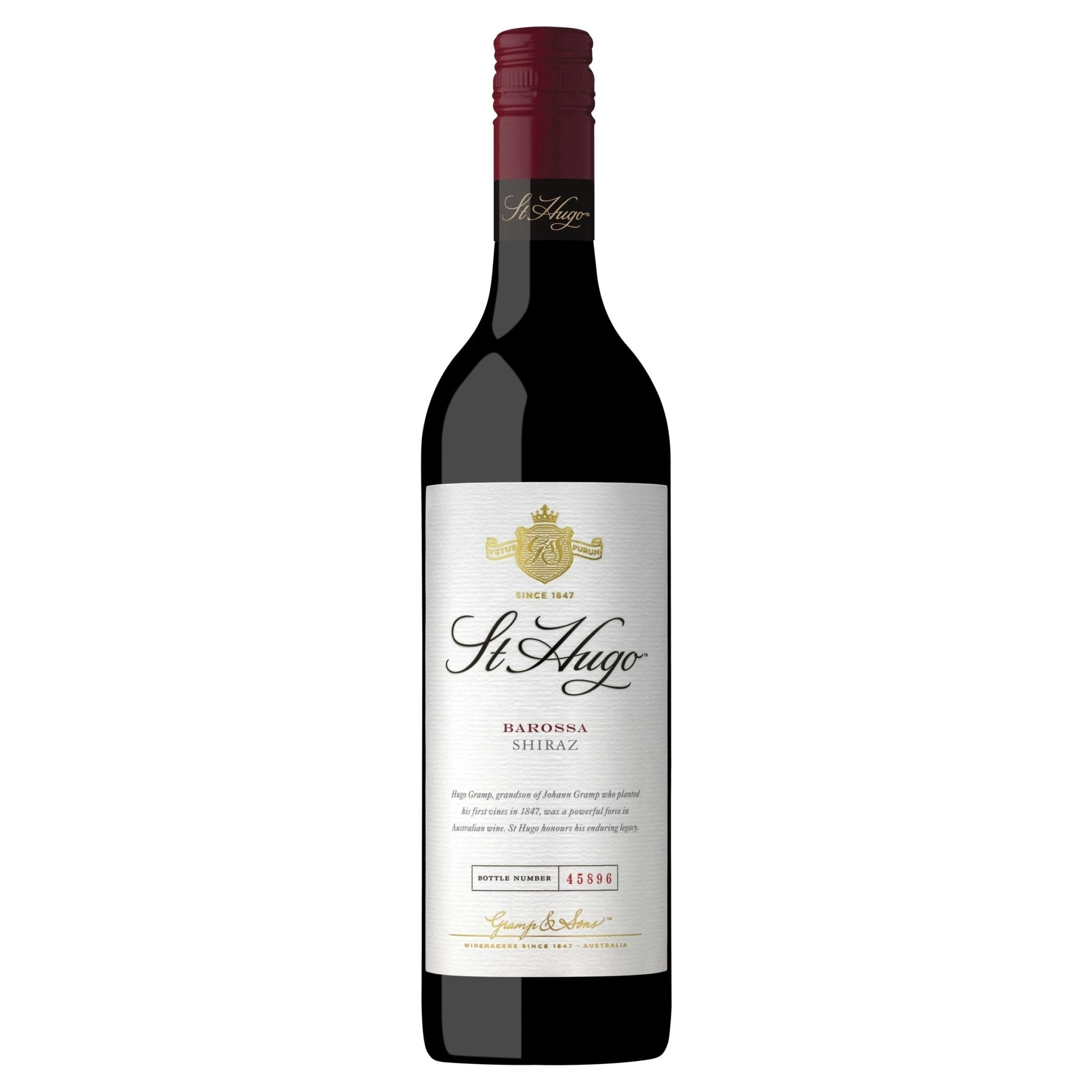 St Hugo Barossa Valley Shiraz (750mL)