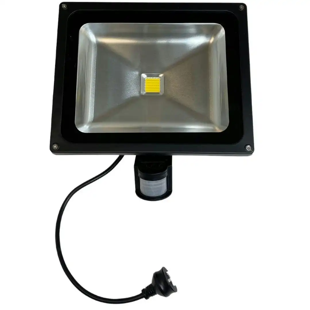 LED 50watt Exterior Flood Spotlight 6500K with Sensor