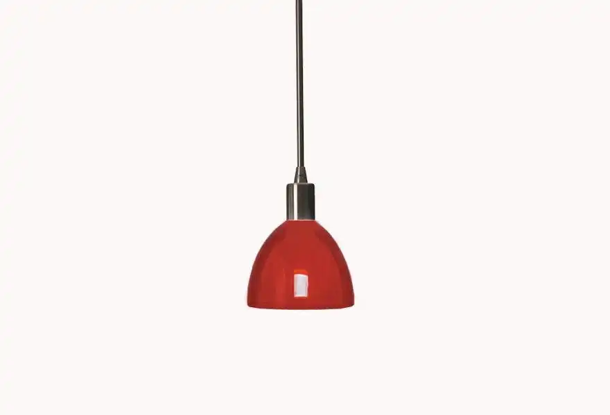 LIZZO - Twin Glass - One Light Pendants - Red