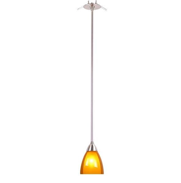 LIZZO - Twin Glass - One Light Pendants - Orange/Amber