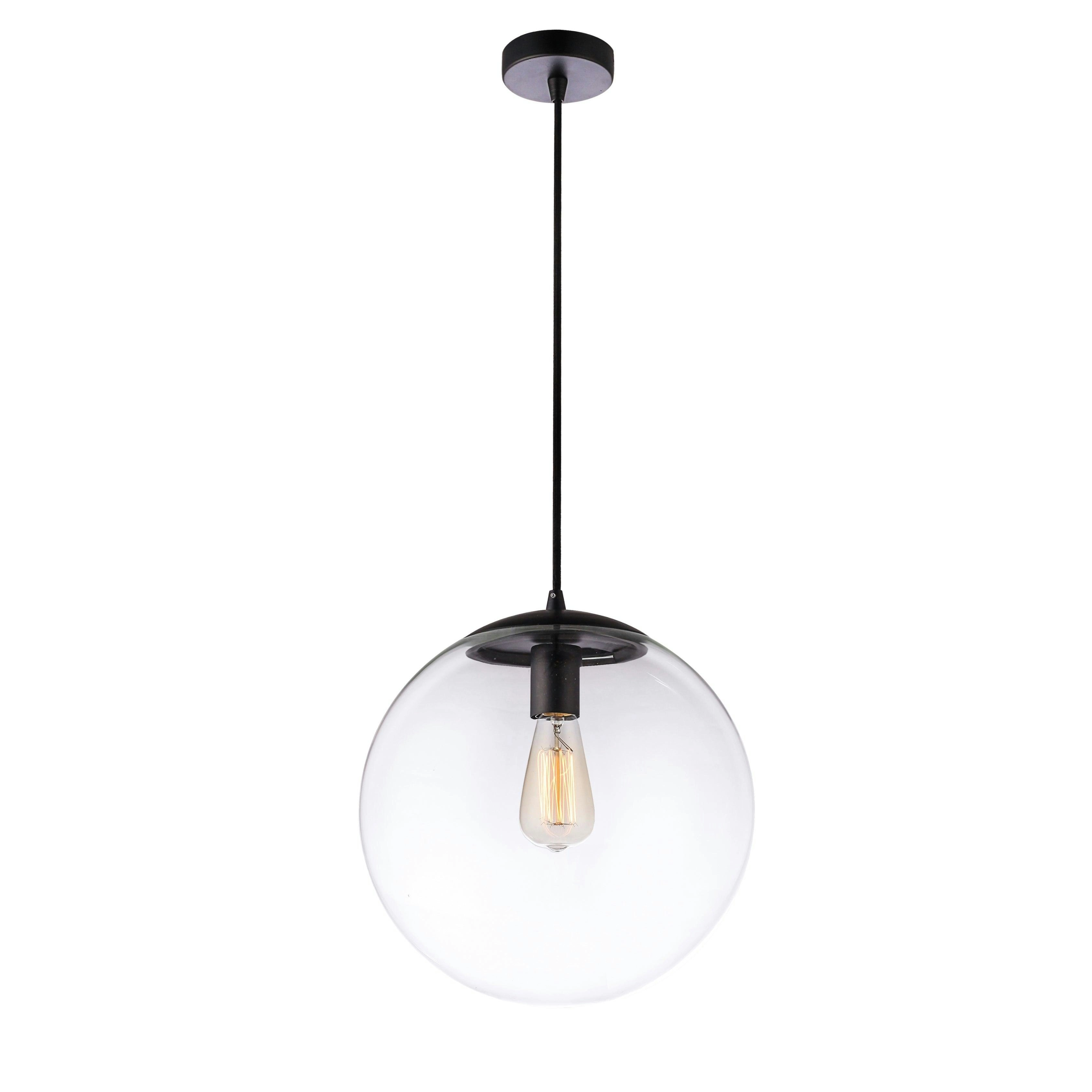 SFERA - 1 light 250mm Clear Glass Ball Pendant