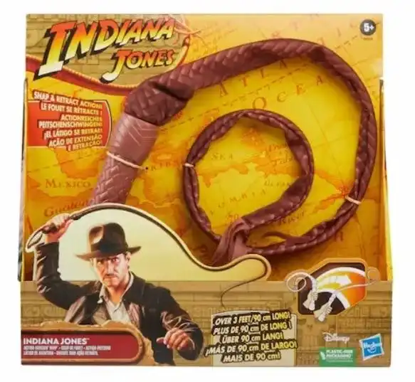 Indiana Jones Action-Crackin' Whip Roleplay Toy