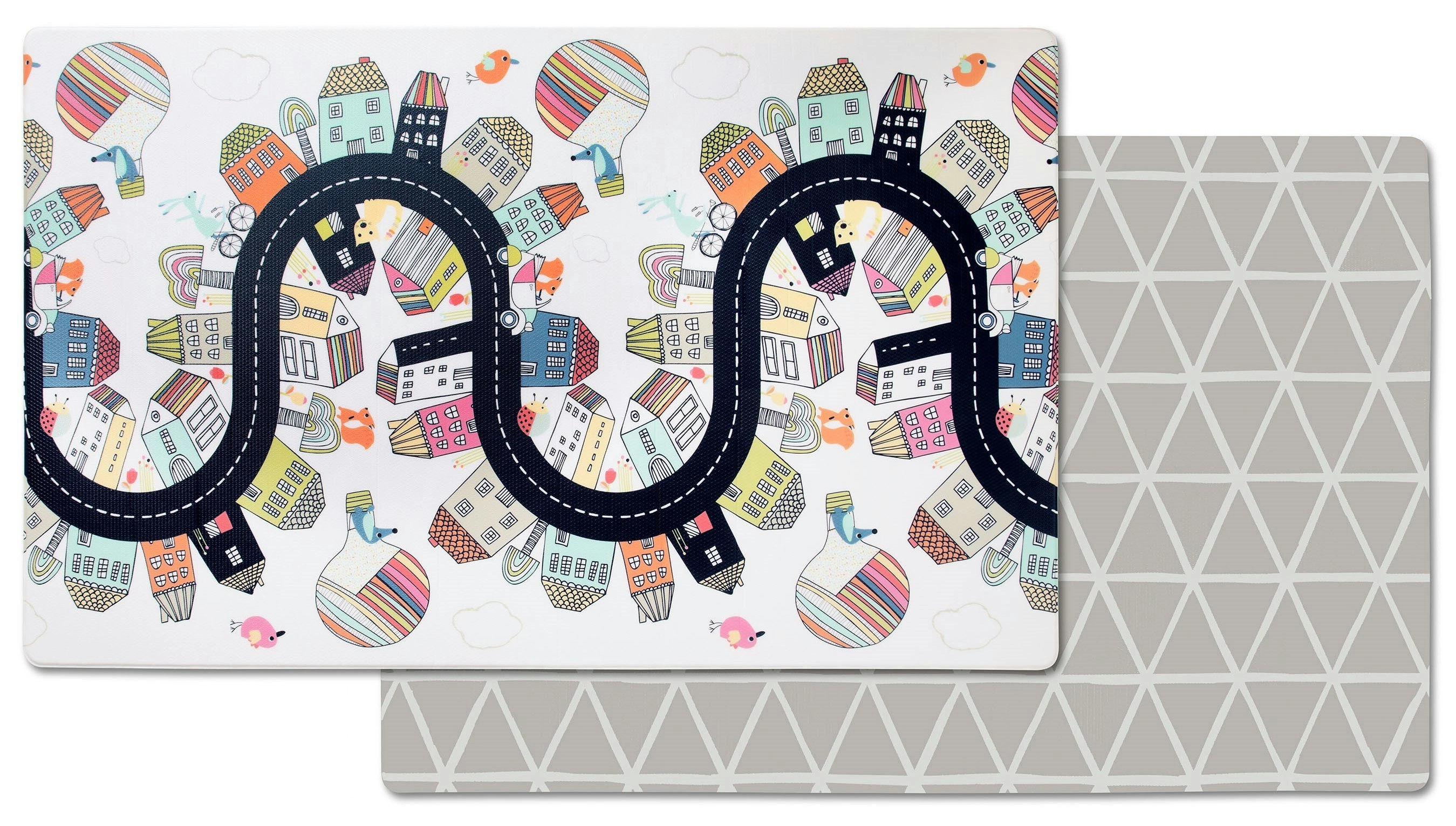 Skip Hop Doubleplay Reversible Playmat - Vibrant Village