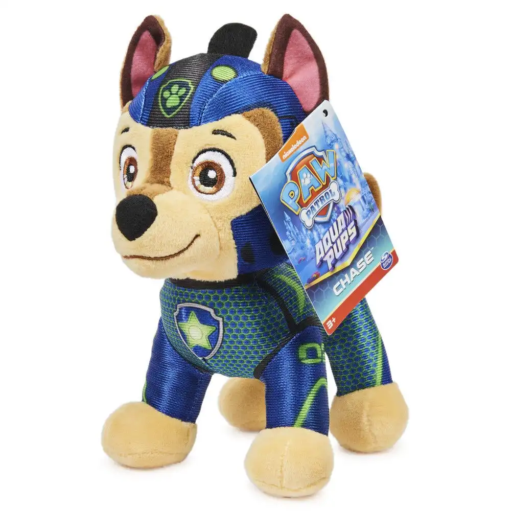 PAW Patrol-Aqua Pups Stuffed Animal Plush Toy 8 inch