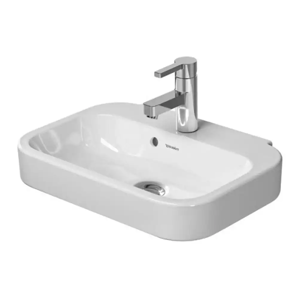 Duravit Happy D2 Bathroom/Home Wall Basin/Sink Alpin White 0709500000 50x36cm