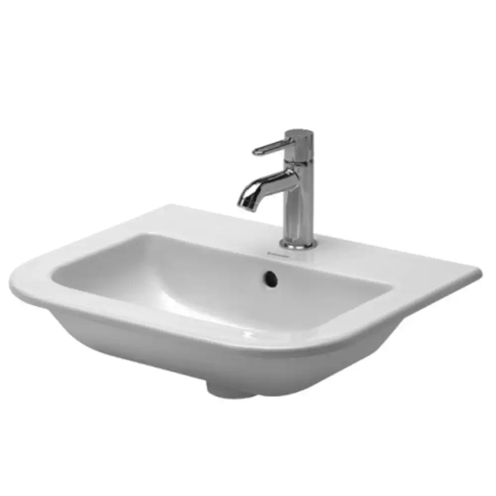 Duravit Happy D Bathroom Drop-in Basin/Sink Alpin White 0423540000 54x43.5cm