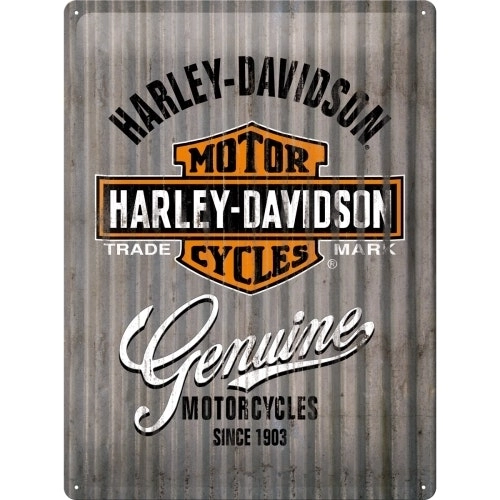 Nostalgic Art Harley Metal Wall 30x40cm Large Tin Sign Home Wall Hanging Decor