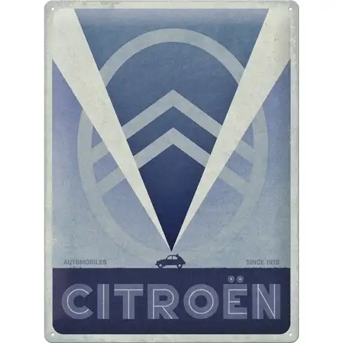 Nostalgic Art Citroën Since 1919 30x40cm Large Metal Tin Sign Home Wall Decor