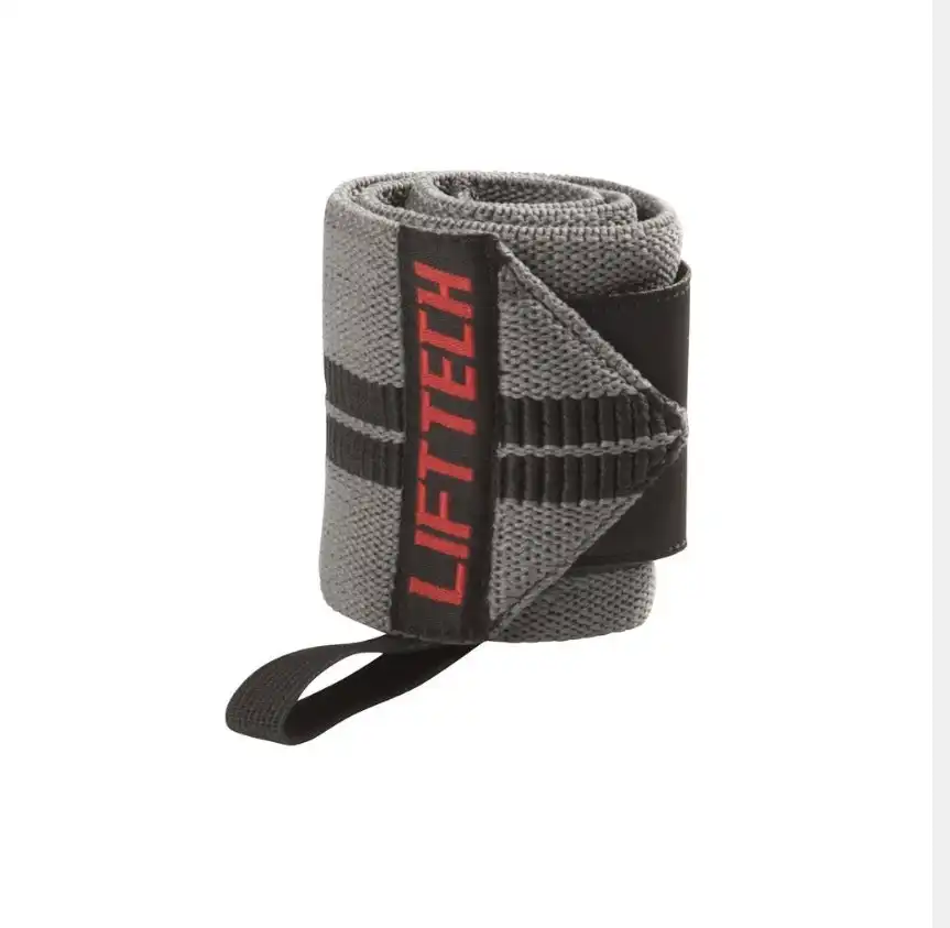 Lifttech Fitness 45.72cm Comp Thumb Loop Wrist Wrap Lifting Gym Training Support