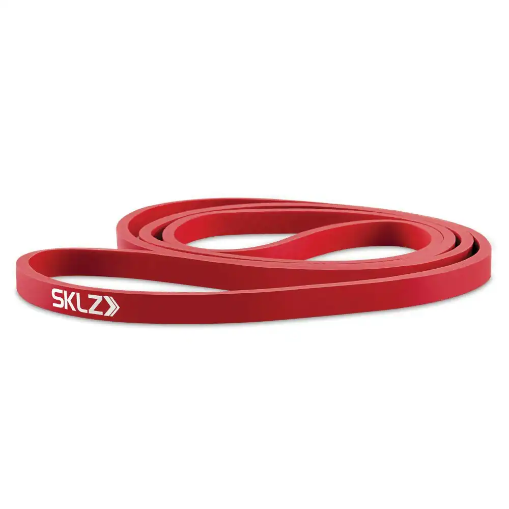 SKLZ Resistance Pro Band Home/Gym Fitness Strength Body Workout Glute Medium/Red