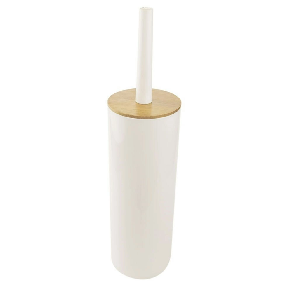 Butlers 37cm Toilet Brush & Holder White/Bamboo Bathroom/Home Cleaning/Hygiene