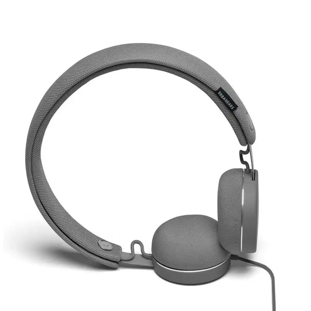 Urbanears Humlan On-Ear Headphones Headset w/Mic for Smartphones MP3 Dark Grey