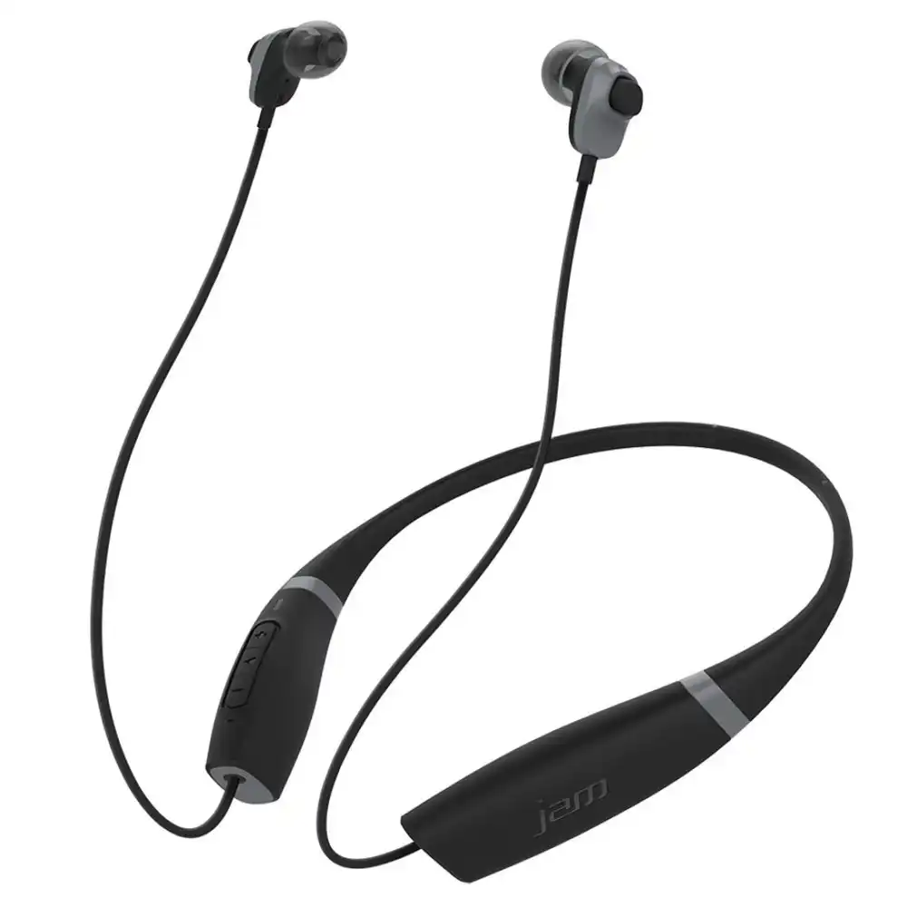 Jam Comfort Buds Bluetooth Sport Headset Wireless Earphones Sweatproof w/Mic/10h