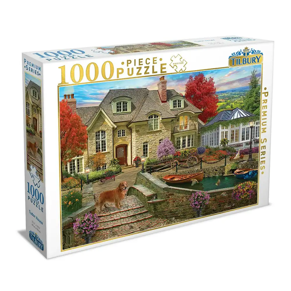 1000pc Tilbury Kids/Family/Teen Tudor House 69x50cm Jigsaw Puzzle Toy/Game 8y+