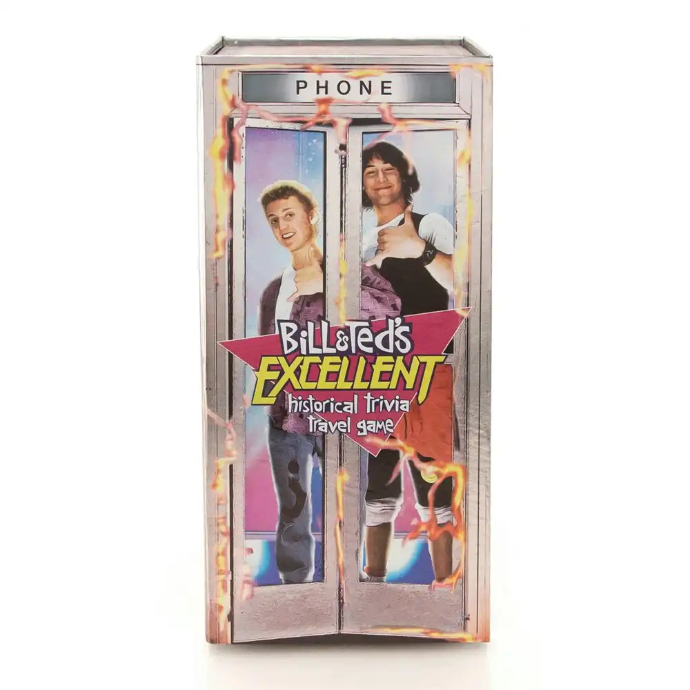 Bill & Ted's Excellent Historical Trivia Travel Game Kids/Children Toy 12y+