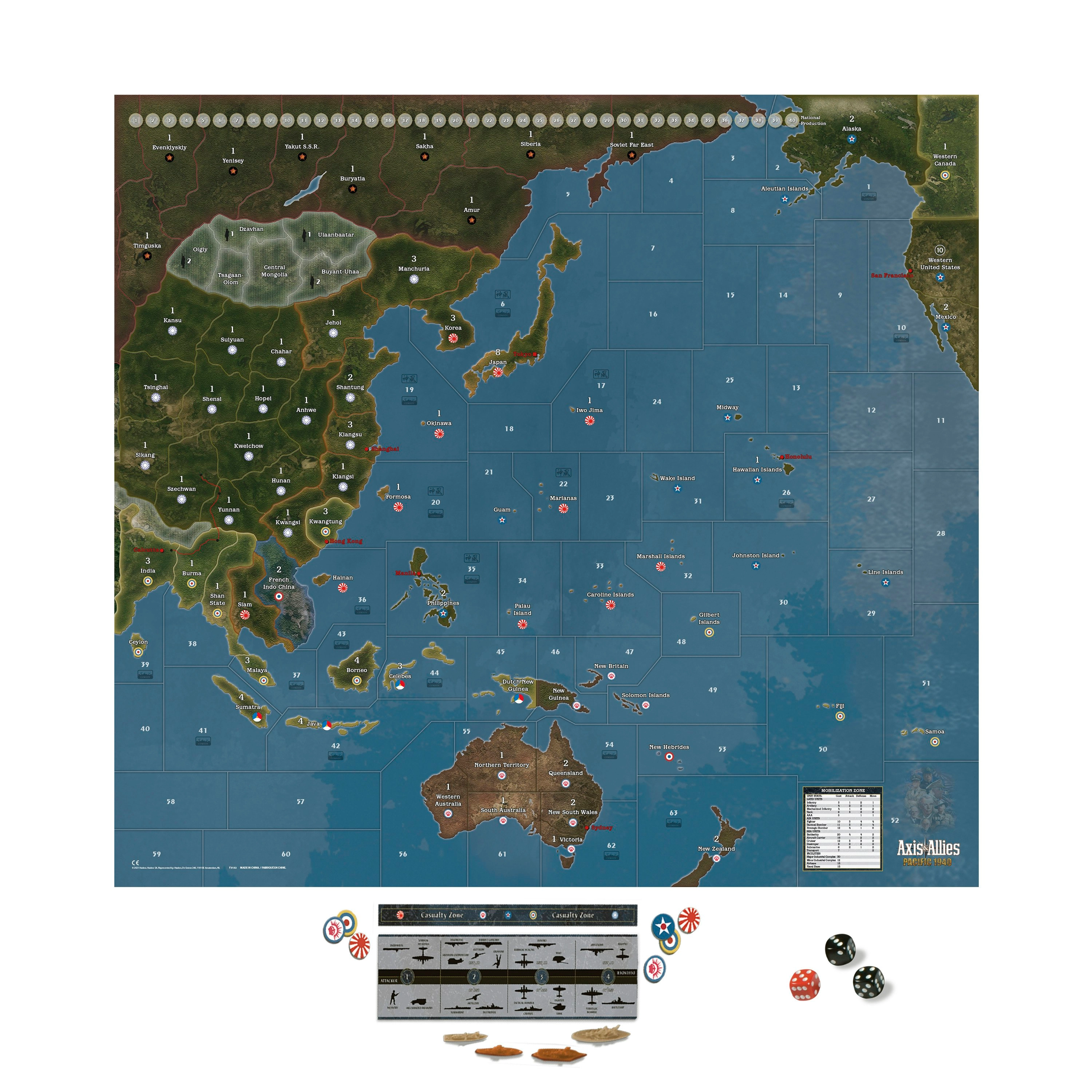 Axis And Allies Pacific 1940