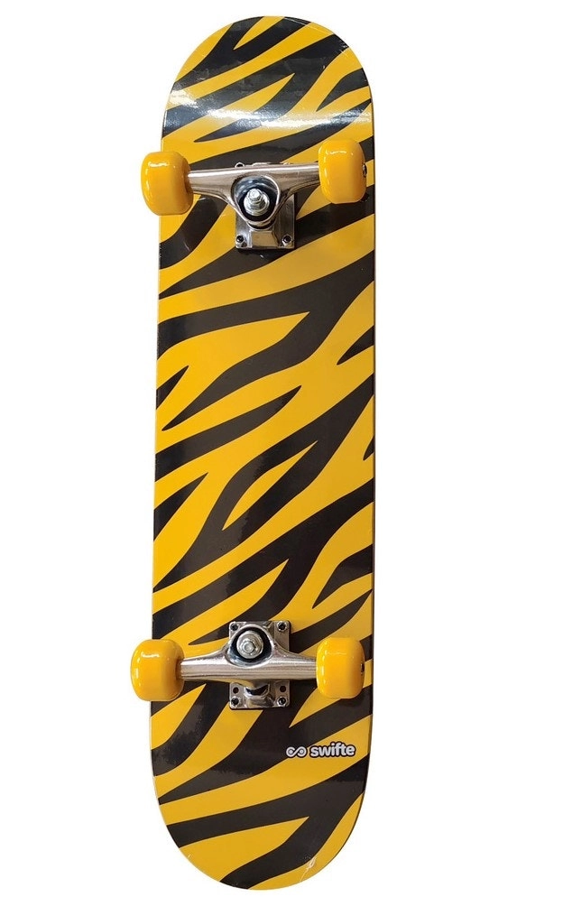 Swifte 31 X 7.75" Skateboard - Tiger