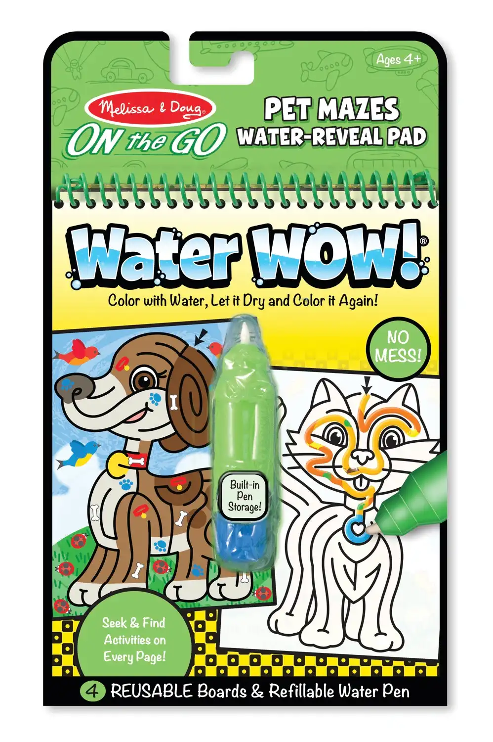 Melissa and Doug On The Go - Water WOW! - Pet Mazes