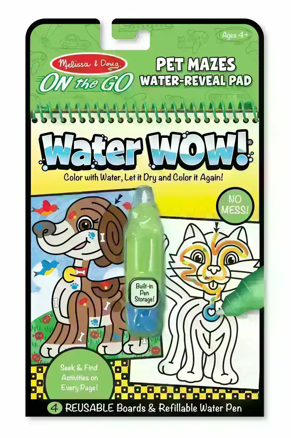 Melissa and Doug On The Go - Water WOW! - Pet Mazes